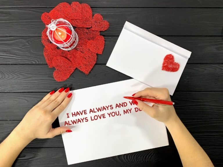 Cómo escribir una carta de amor para salvar tu matrimonio